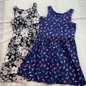 Lot of 2 Carter’s 4T Sleeveless Summer Dresses